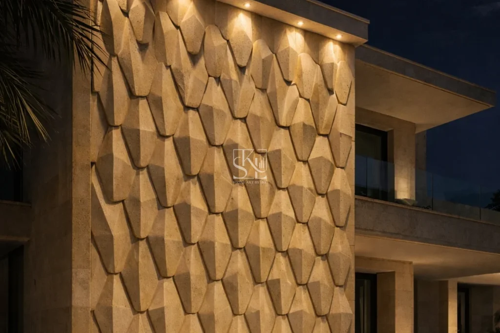 Prism Layer Pattern by Stone Art by SKL