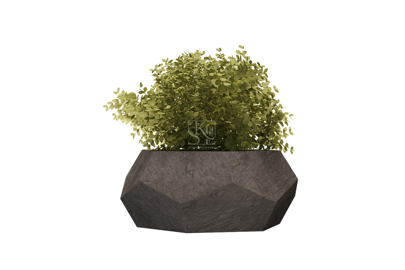 Grey Sandstone Vase