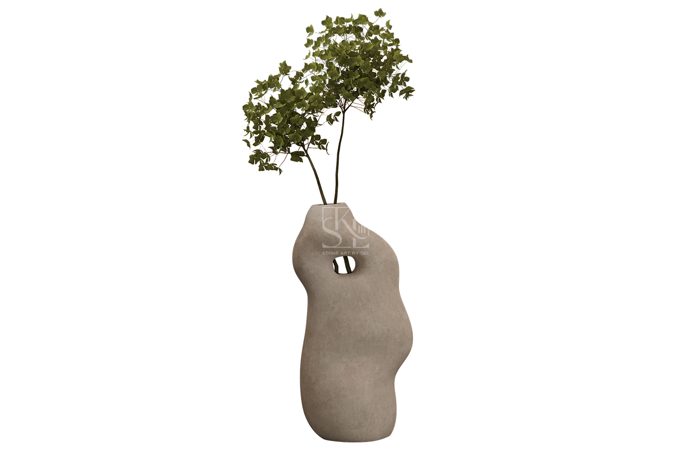 Beige Sandstone Vase