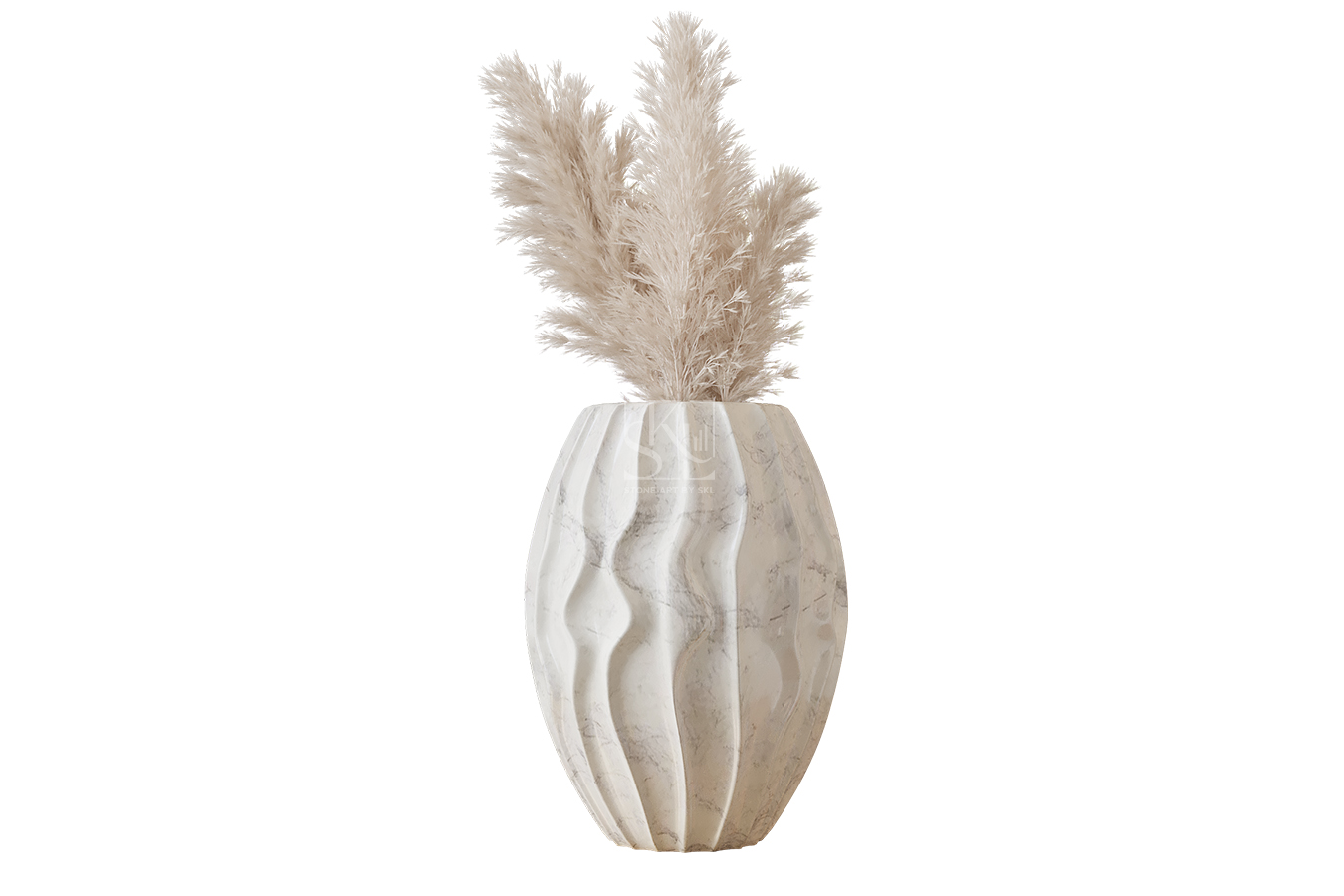 White Marble Vase