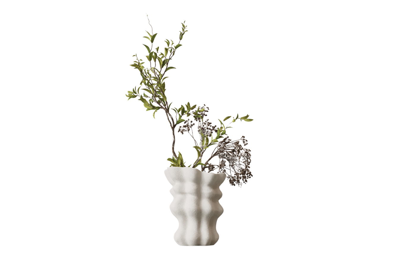 White Sandstone Vase