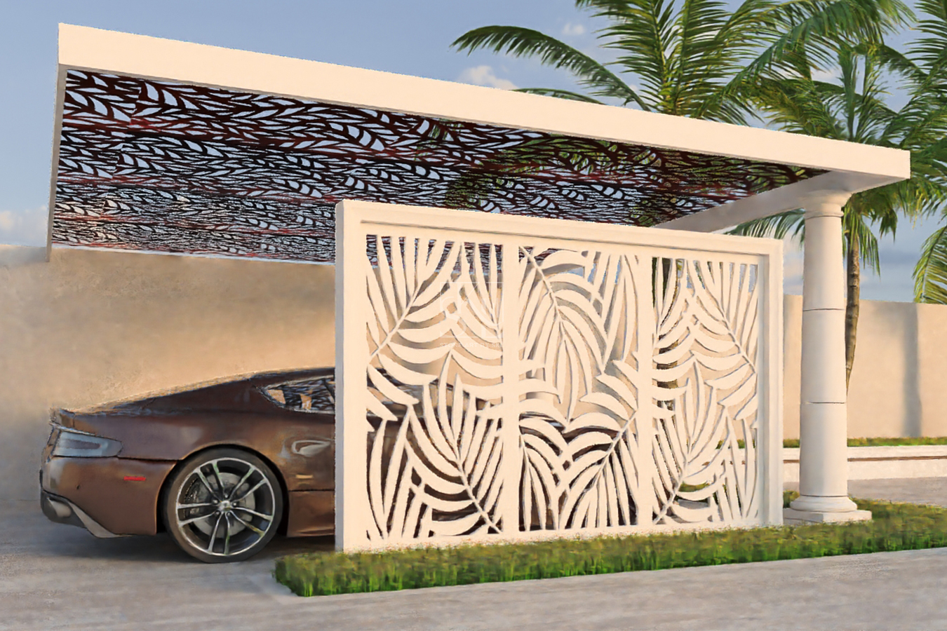 Mashrabiya Wall Design 6