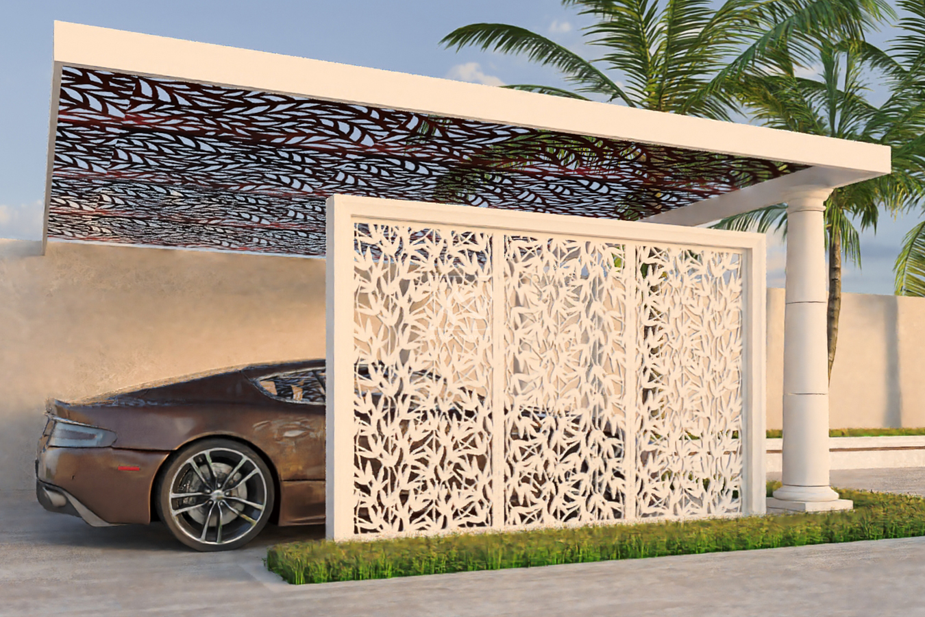 Mashrabiya Wall Design 3
