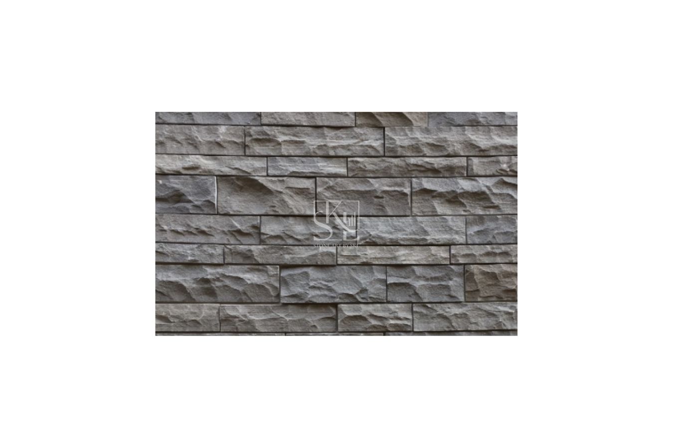 Charcoal Black Dimensional Ledgestone