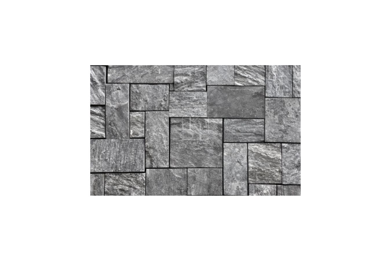 Dark Grey Dimensional Castlestone