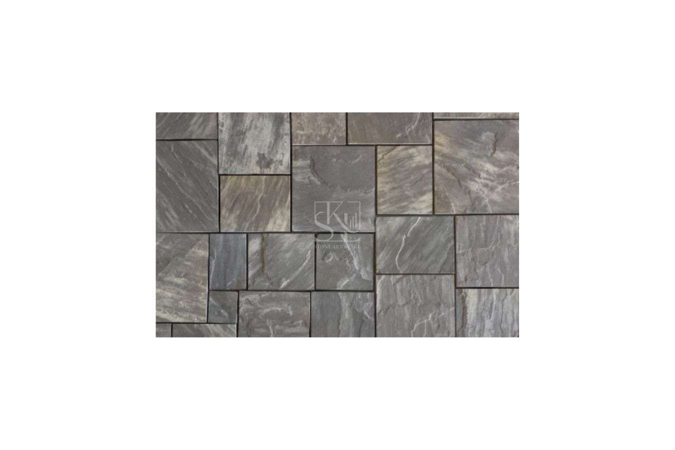 Charcoal Black Dimensional Castlestone