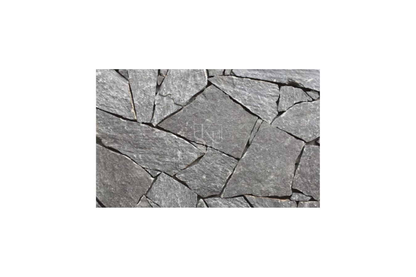 Dark Grey Crazy Stone