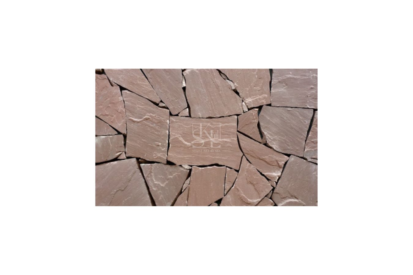 Light Red Crazy Stone