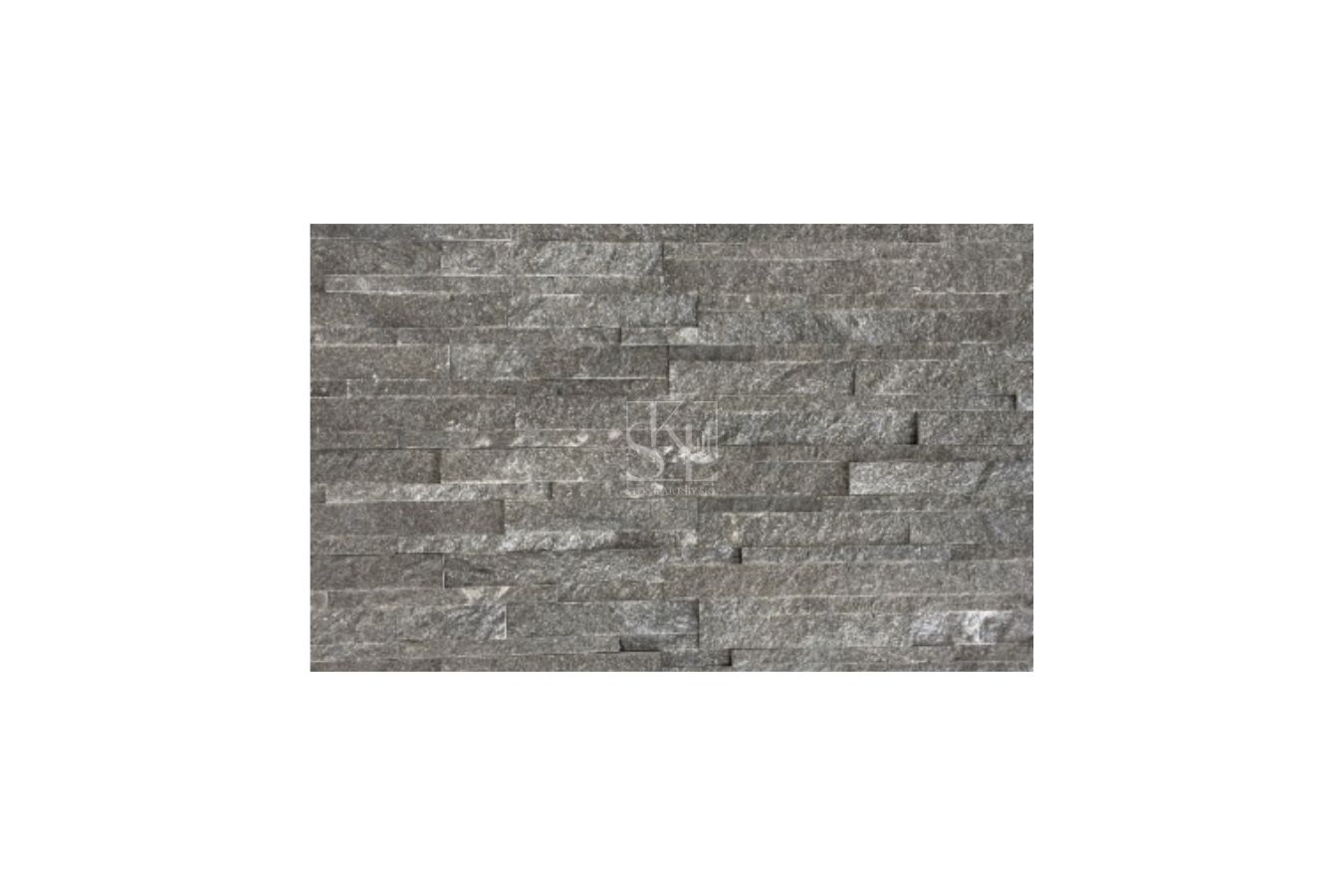 Dark Grey Stacked Stone