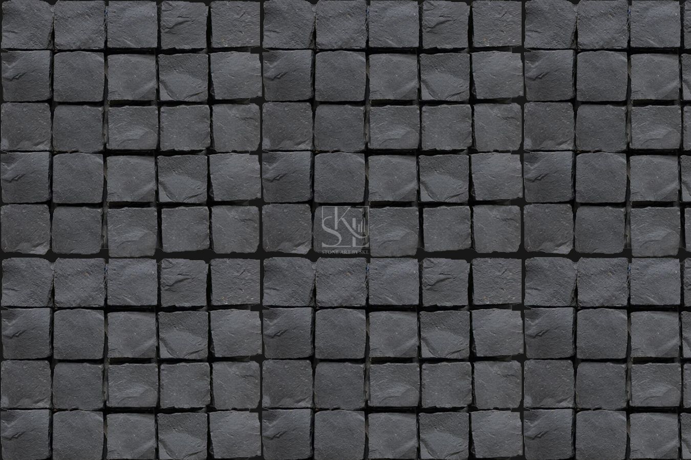 Black Cobblestone Pavers