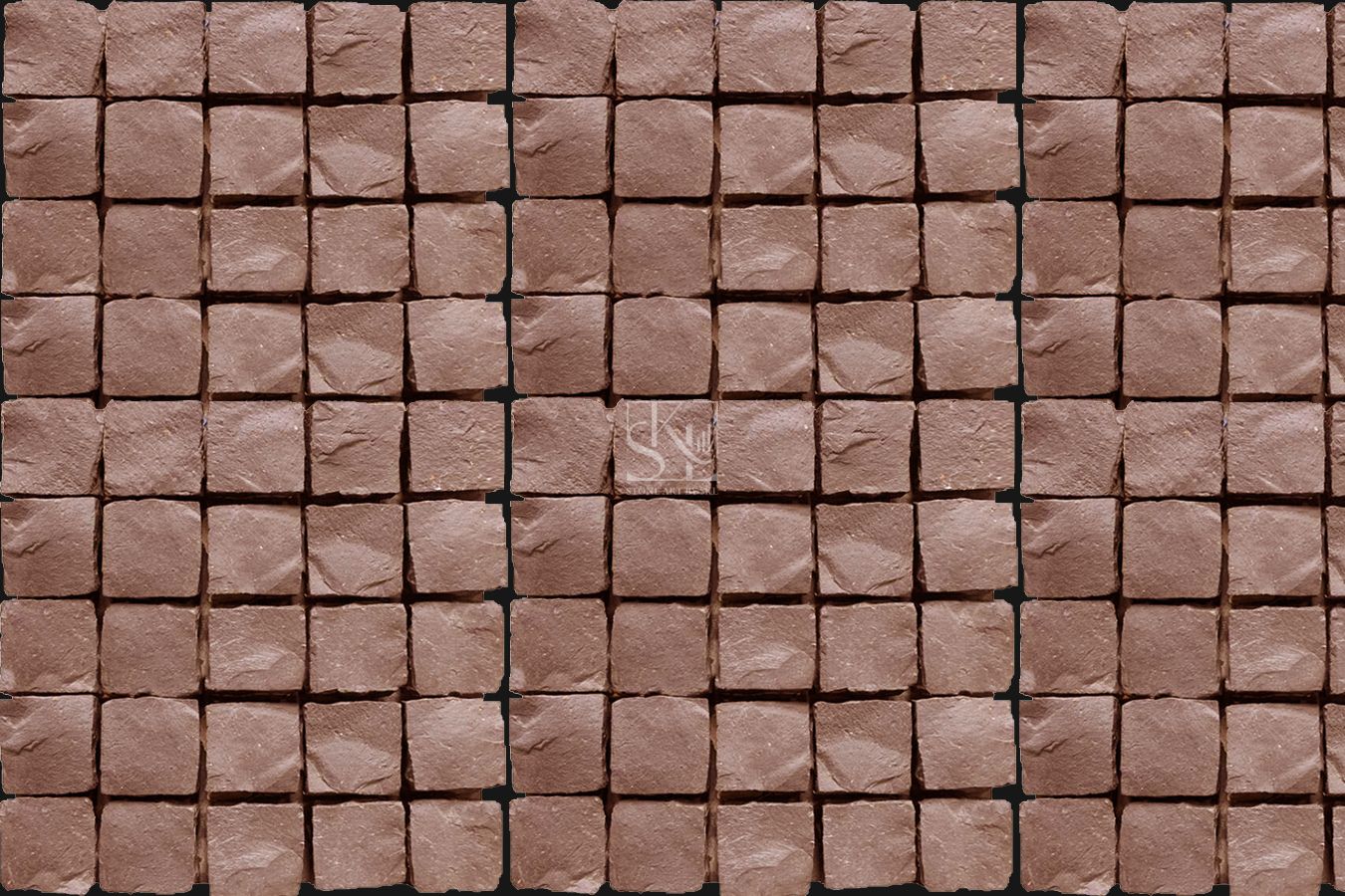 Brown Cobblestone Pavers