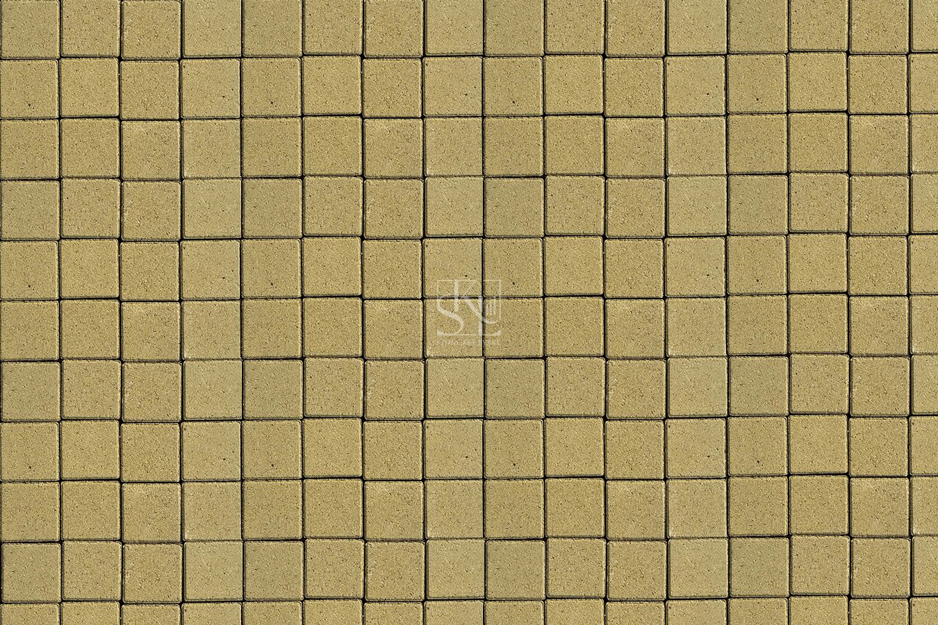 Yellow Cobblestone Pavers