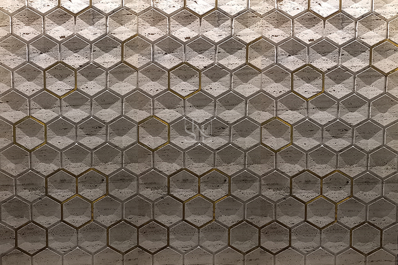 Hexagonal Pattern Wall Cladding