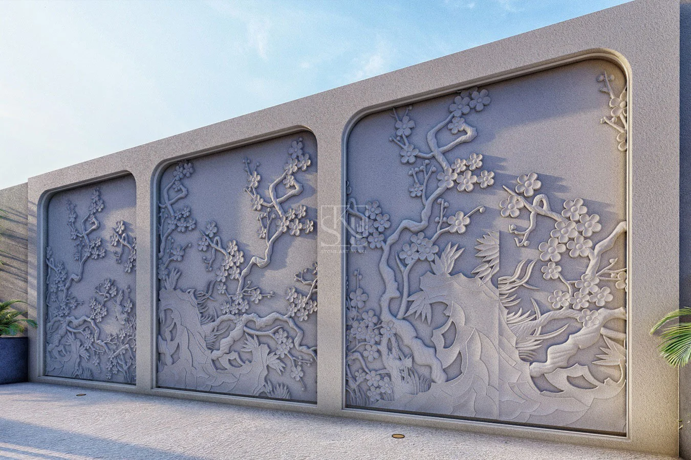 Boundary Wall Concept 3 