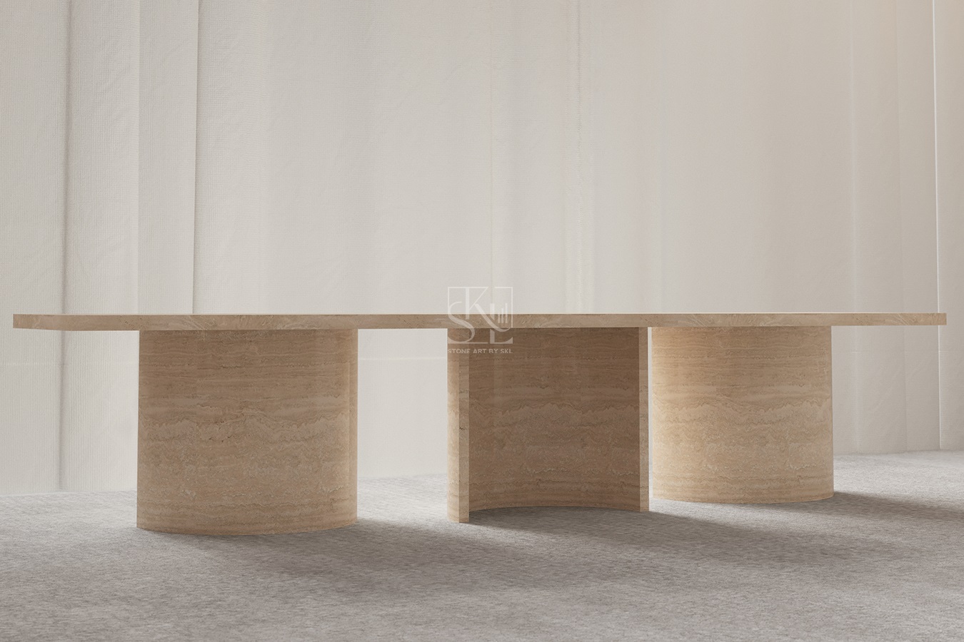 Travertine Bench