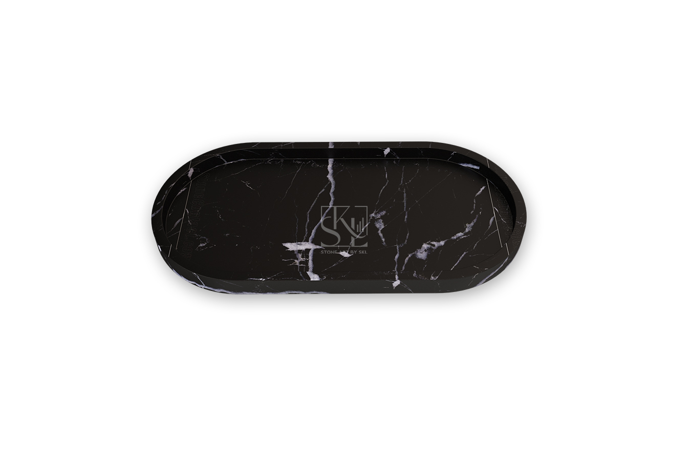Black Marble Tray