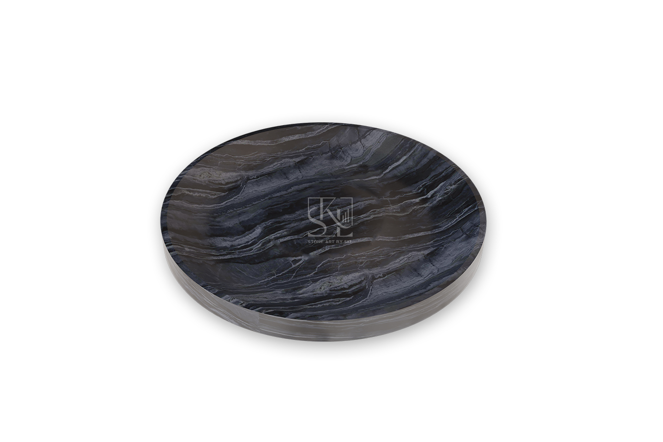 Black Marble Coaster
